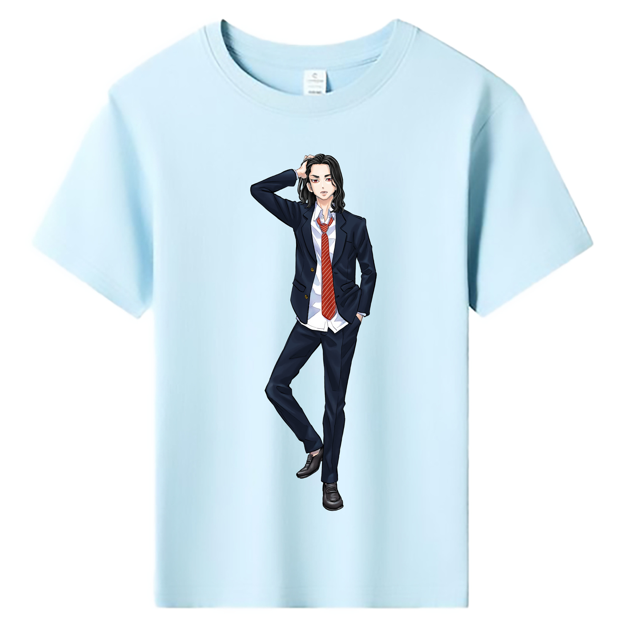 （画像用） 東京リベンジャーズ Tokyo Revengers 綿100％キッズTシャツ（フロントプリント）